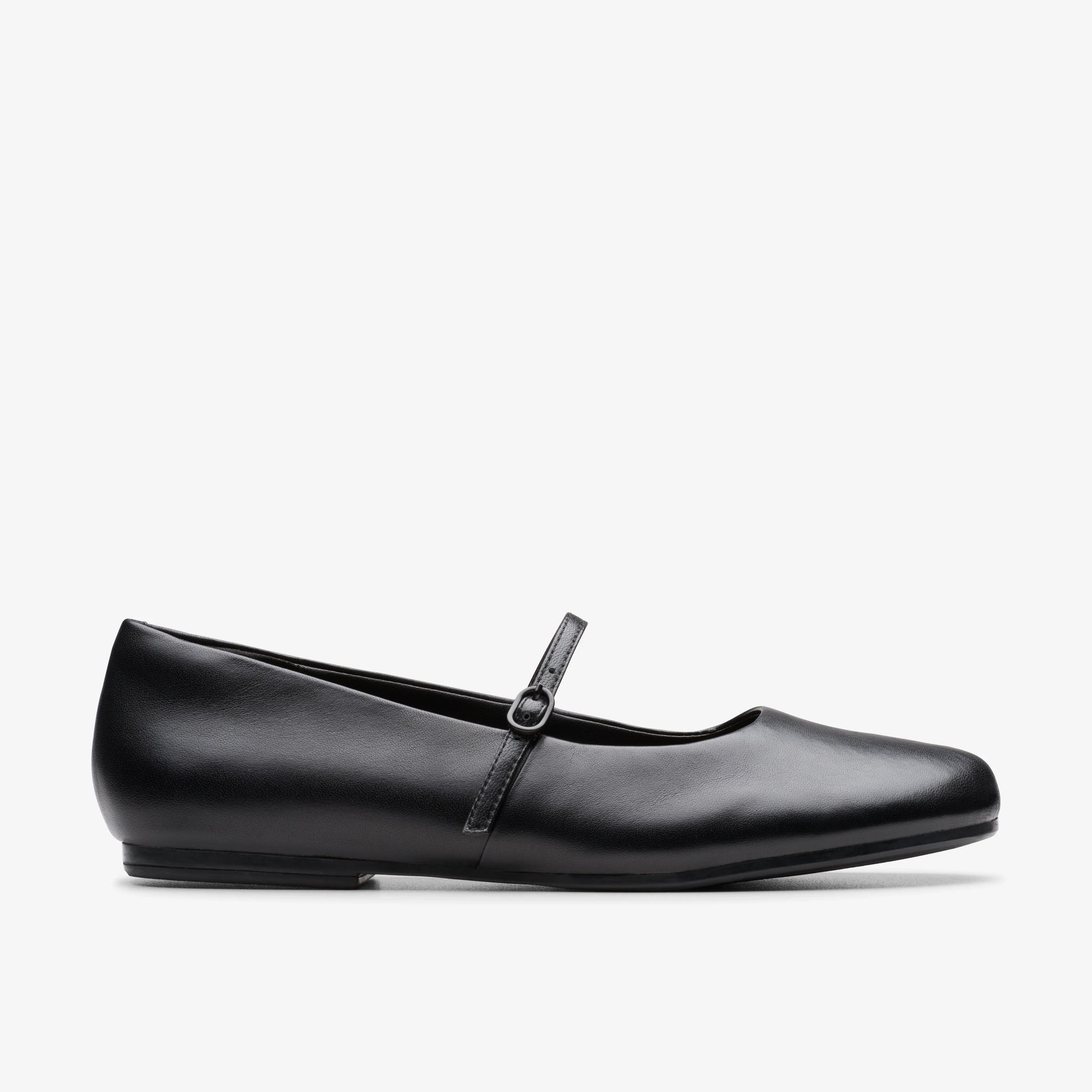 Zapatos Casual De La Marca Clarks  Para Mujer Modelo Livia Sky Black Leather En Color Negro