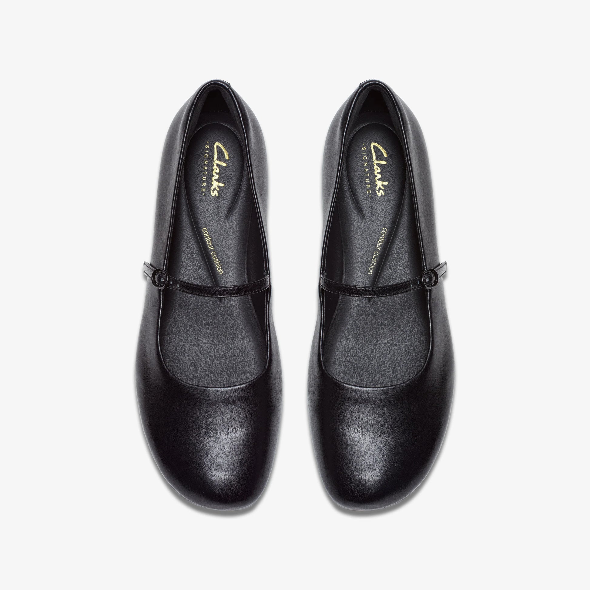 Zapatos Casual De La Marca Clarks  Para Mujer Modelo Livia Sky Black Leather En Color Negro