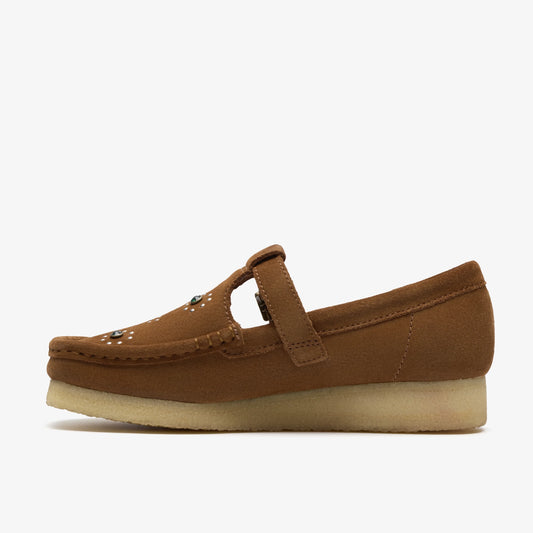 sandalias para mujer marca clarks modelo wallabee t bar 