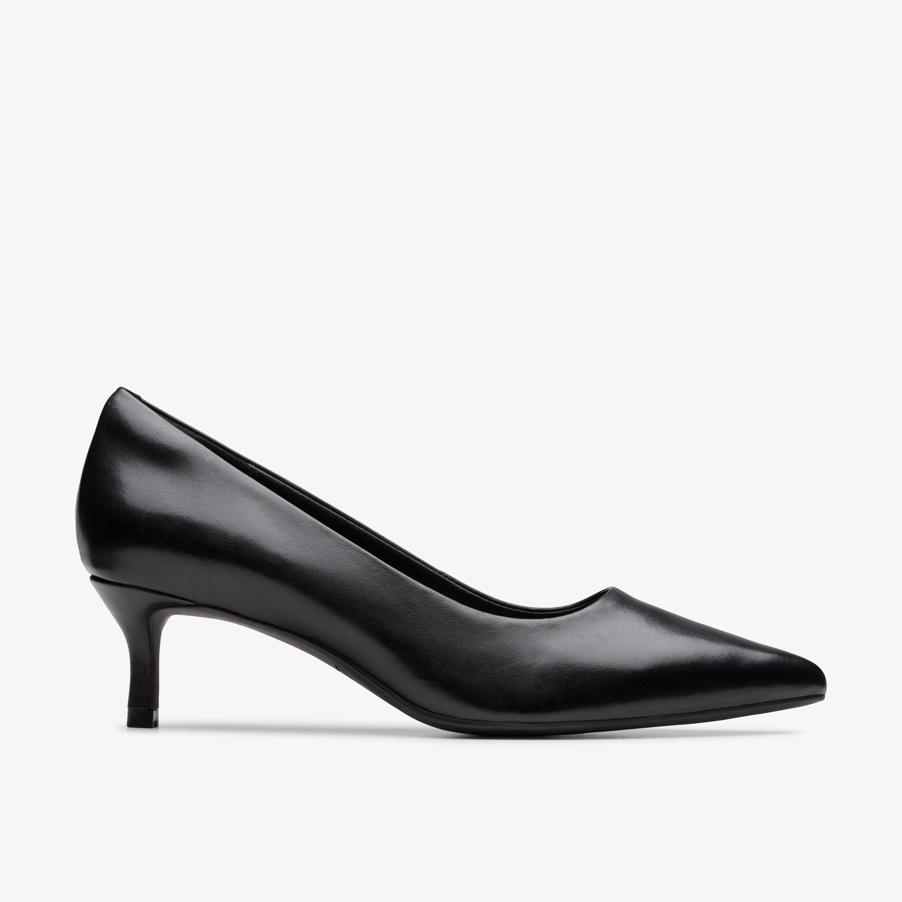 CLARKS | ZAPATOS DE VESTIR | MUJER | ZAREY COURT BLACK LEATHER | NEGRO