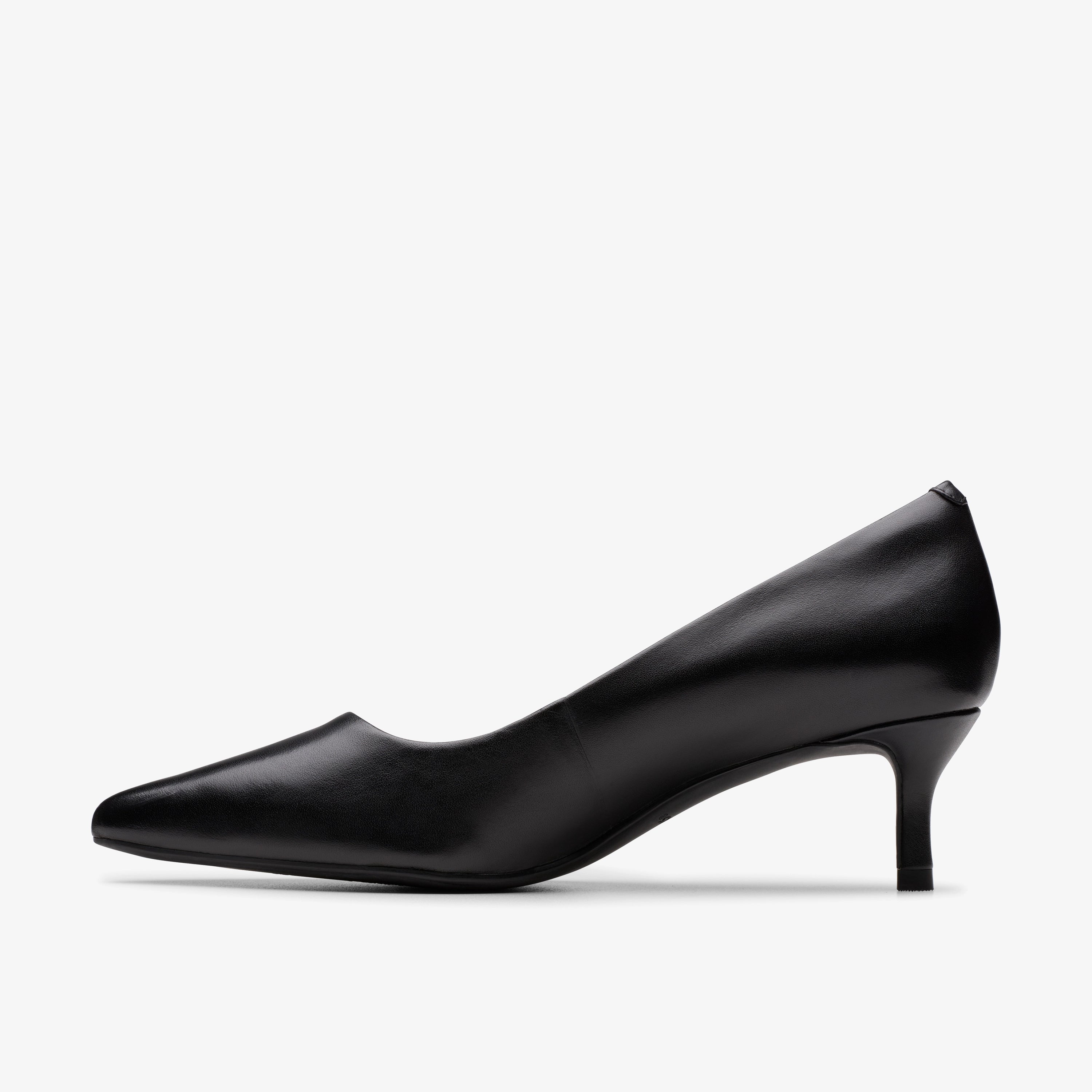 CLARKS | ZAPATOS DE VESTIR | MUJER | ZAREY COURT BLACK LEATHER | NEGRO