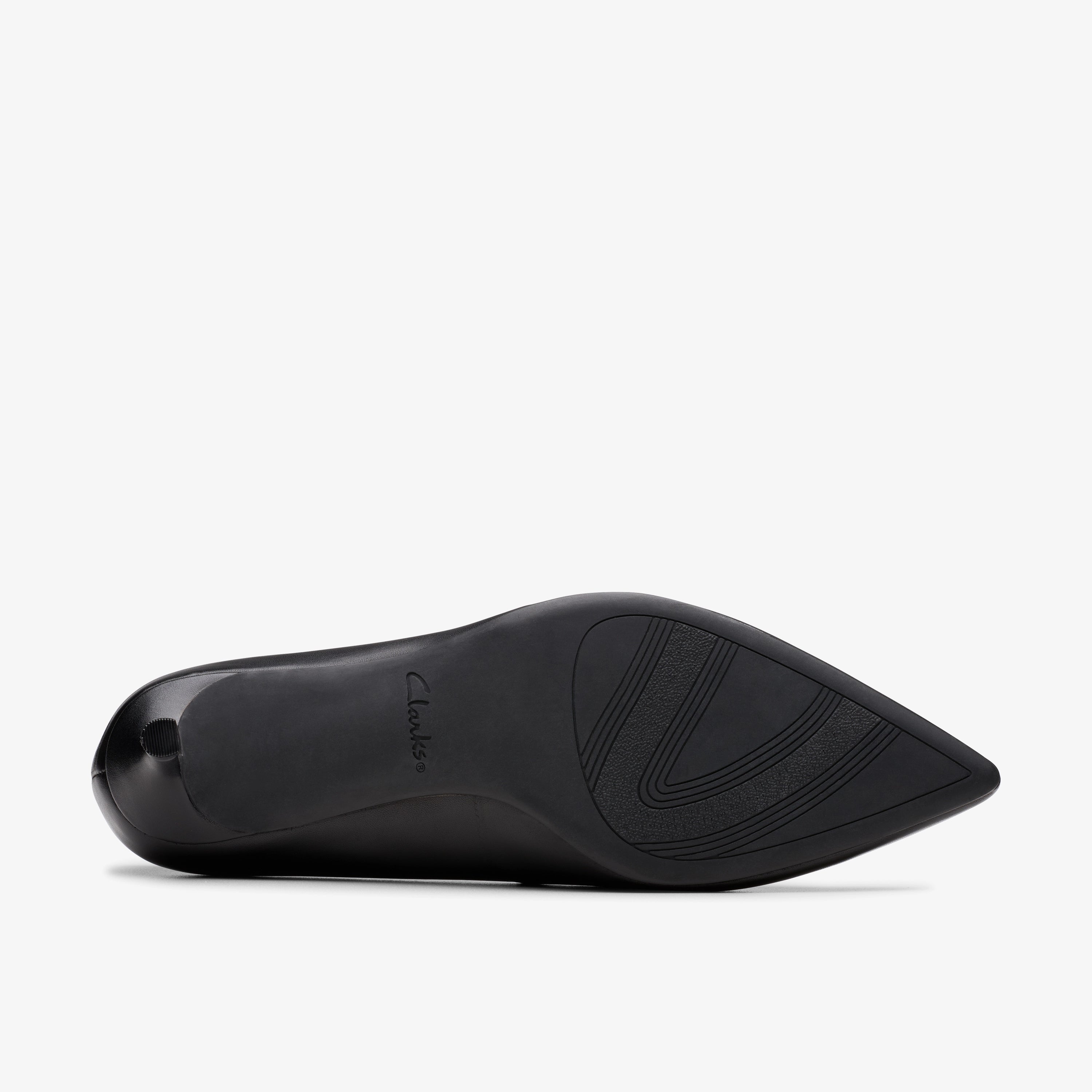 CLARKS | ZAPATOS DE VESTIR | MUJER | ZAREY COURT BLACK LEATHER | NEGRO