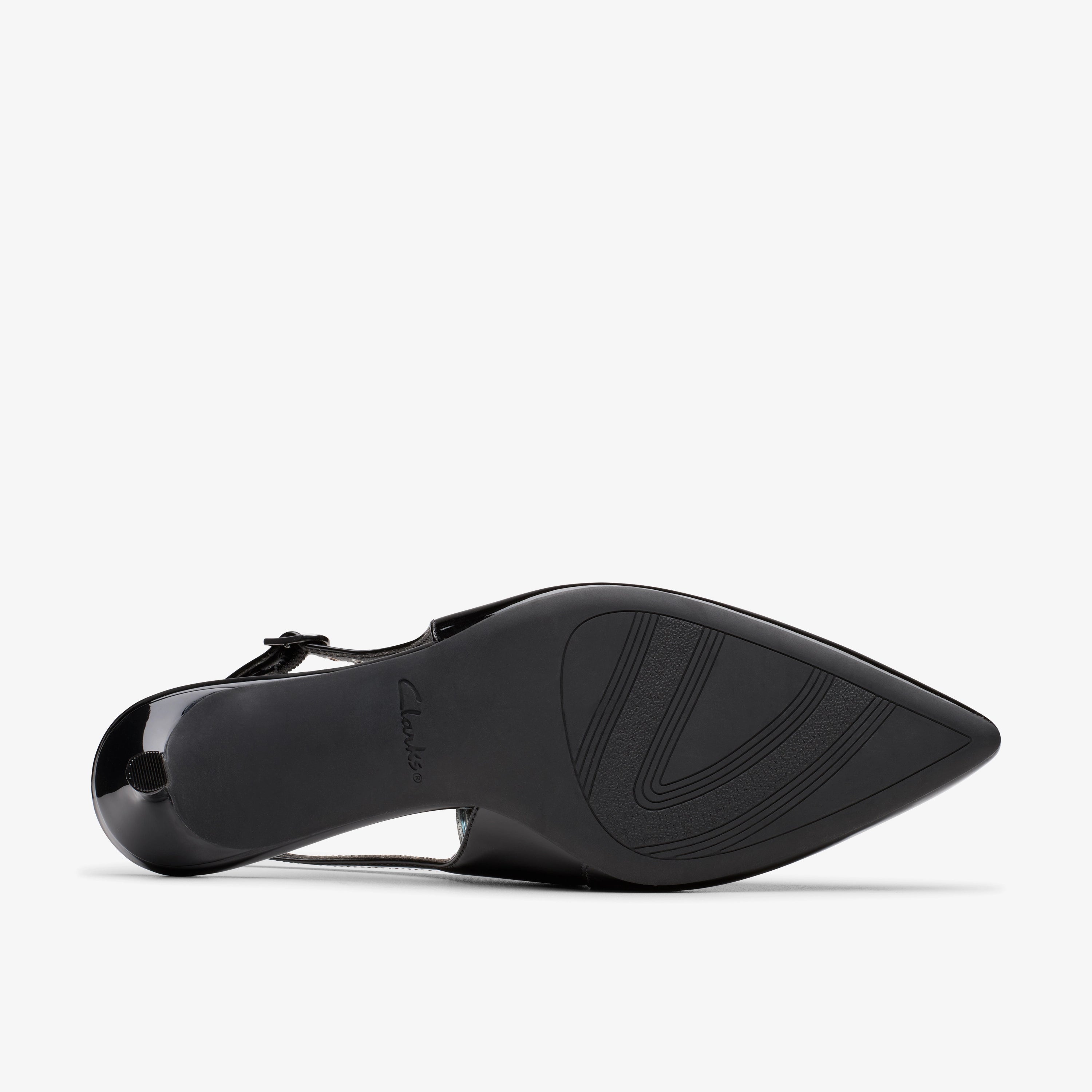 CLARKS | ZAPATOS DE VESTIR | MUJER | ZAREY SLING BLACK INT LEATHER | NEGRO