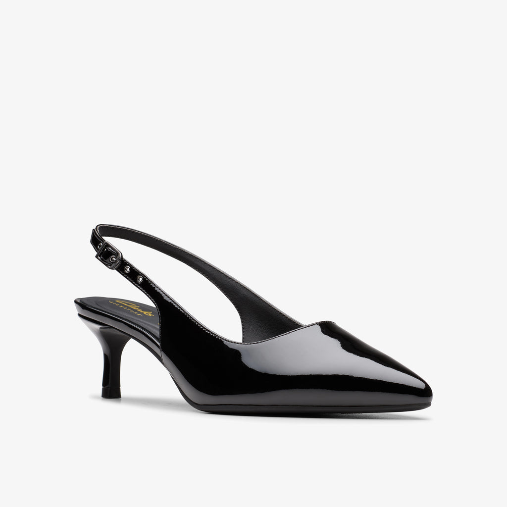 CLARKS | ZAPATOS DE VESTIR | MUJER | ZAREY SLING BLACK INT LEATHER | NEGRO