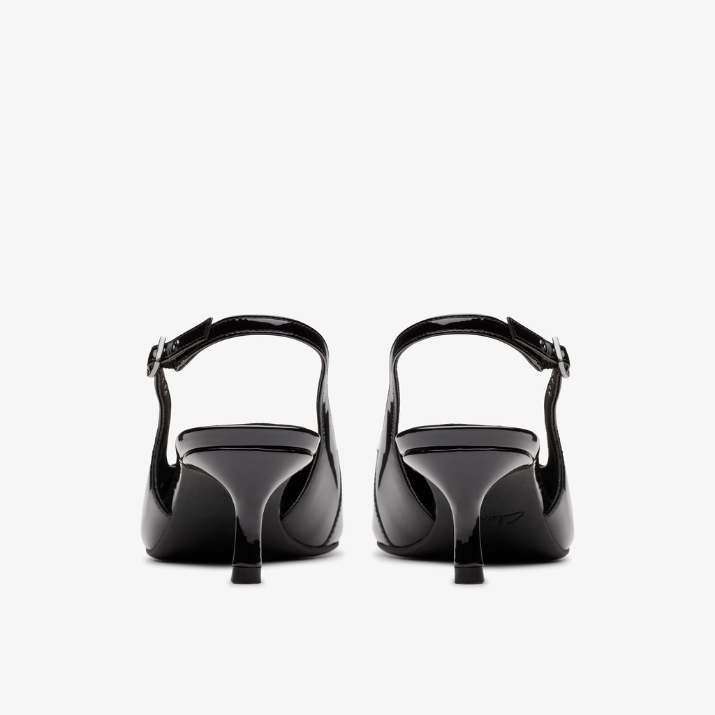 CLARKS | ZAPATOS DE VESTIR | MUJER | ZAREY SLING BLACK INT LEATHER | NEGRO