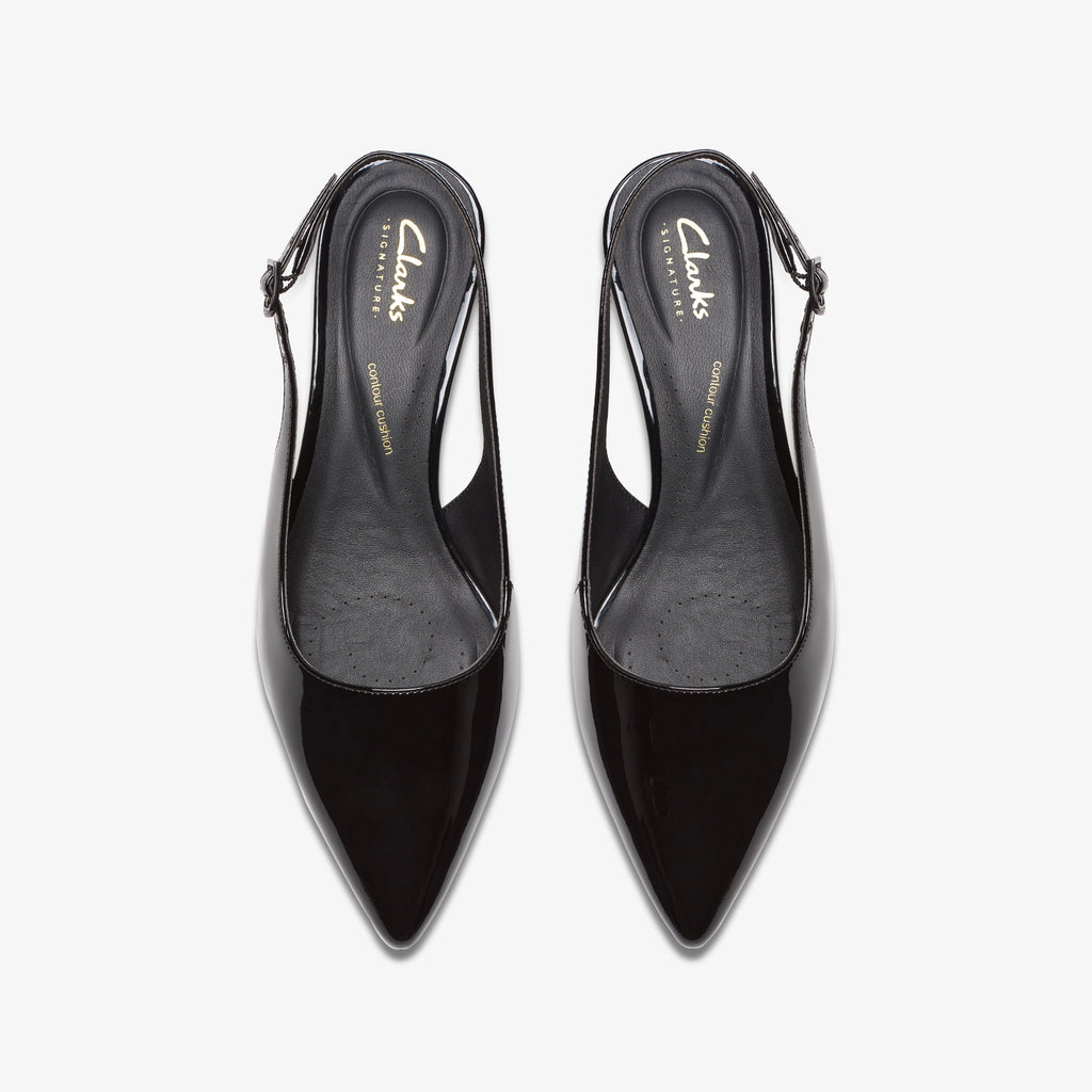 CLARKS | ZAPATOS DE VESTIR | MUJER | ZAREY SLING BLACK INT LEATHER | NEGRO