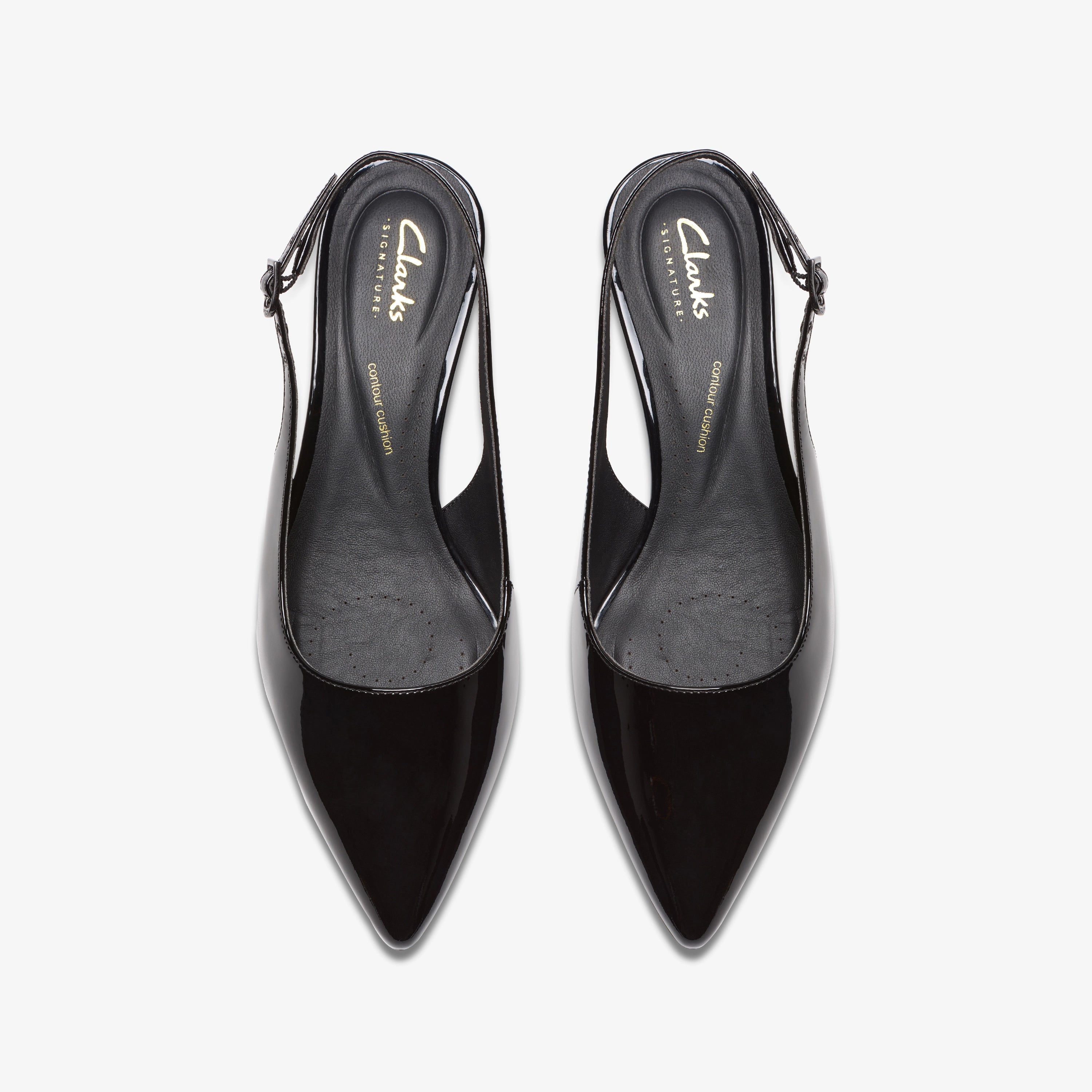 CLARKS | ZAPATOS DE VESTIR | MUJER | ZAREY SLING BLACK INT LEATHER | NEGRO