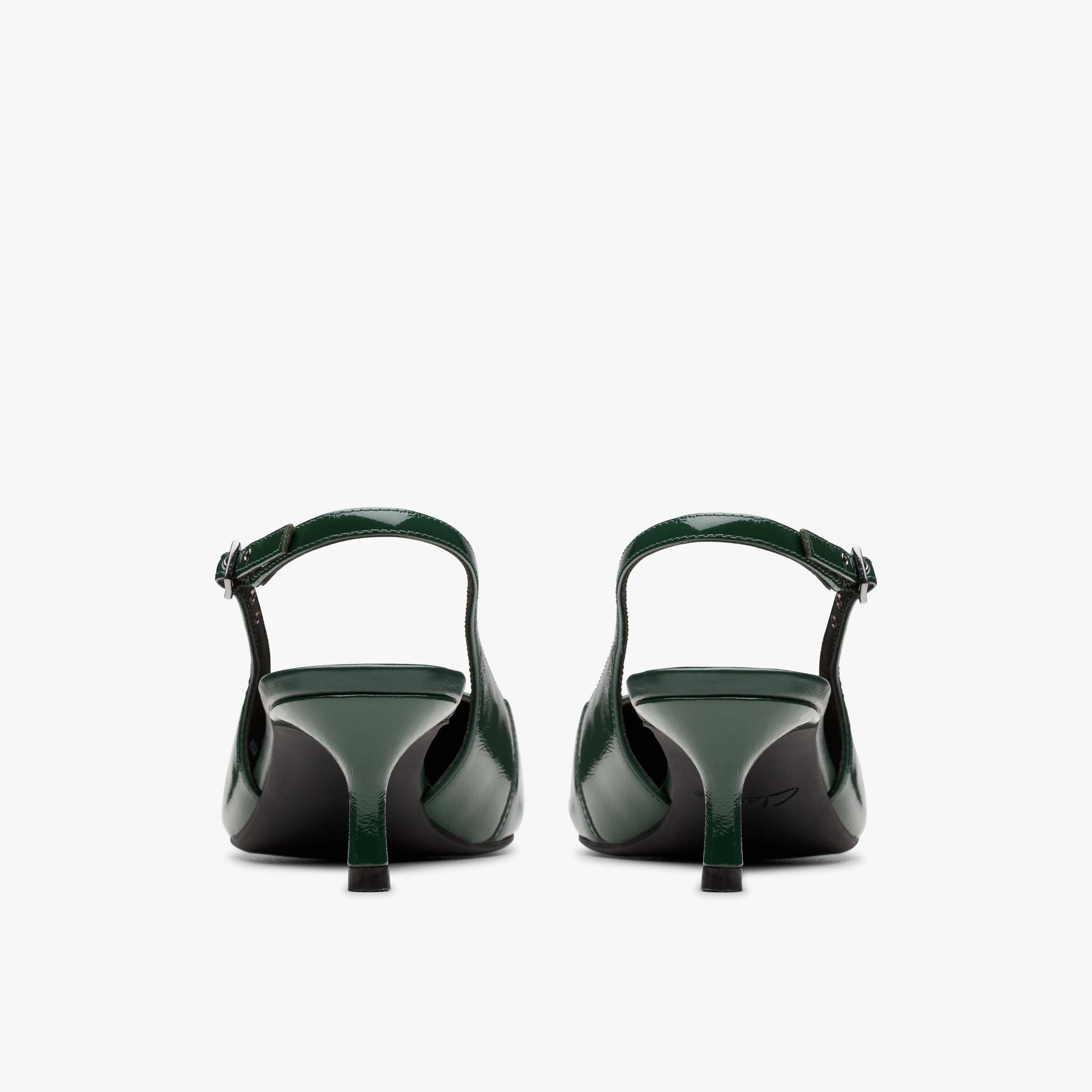 CLARKS | ZAPATOS DE VESTIR | MUJER | ZAREY SLING DARK GREEN | VERDE