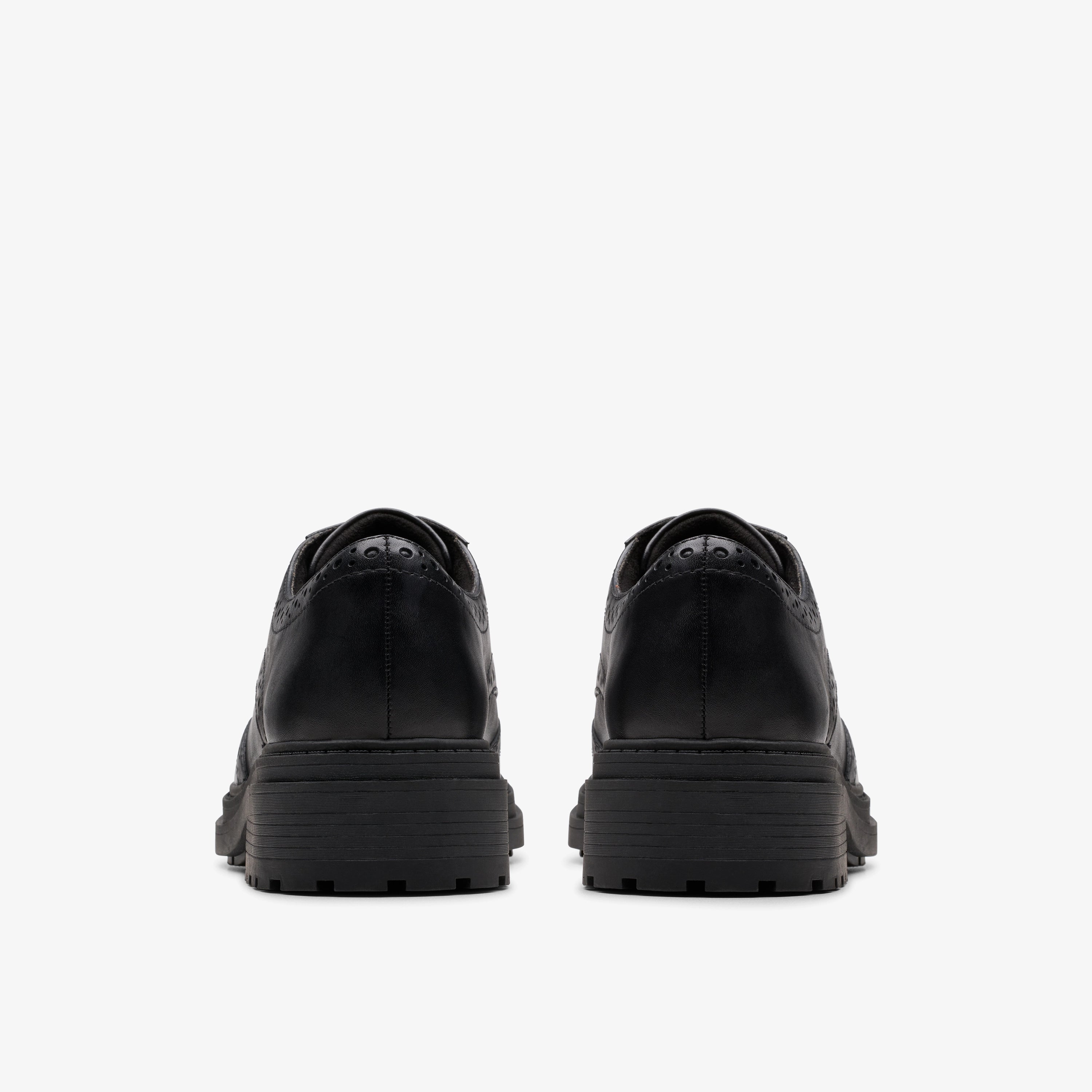 CLARKS | | ZAPATOS DE VESTIR | MUJER | ORINOCO3 DERBY BLACK LEATHER | NEGRO