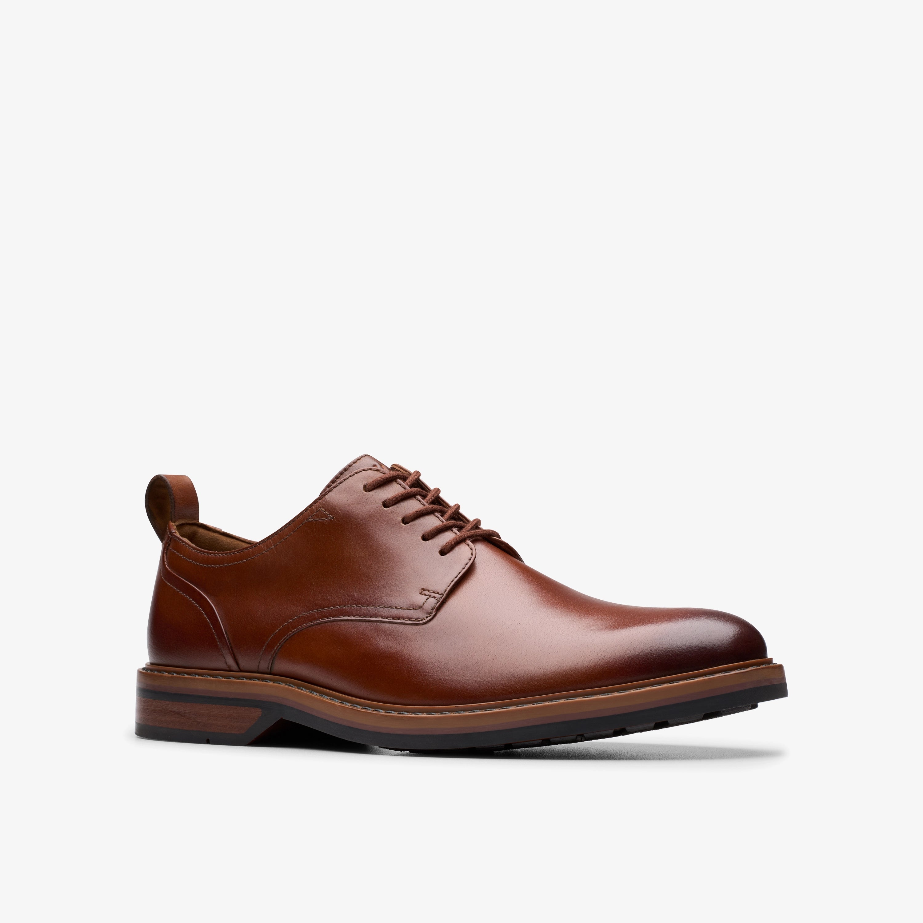 CLARKS | ZAPATOS DE VESTIR | HOMBRE | ALDWIN LACE TAN LEATHER | MARRÓN