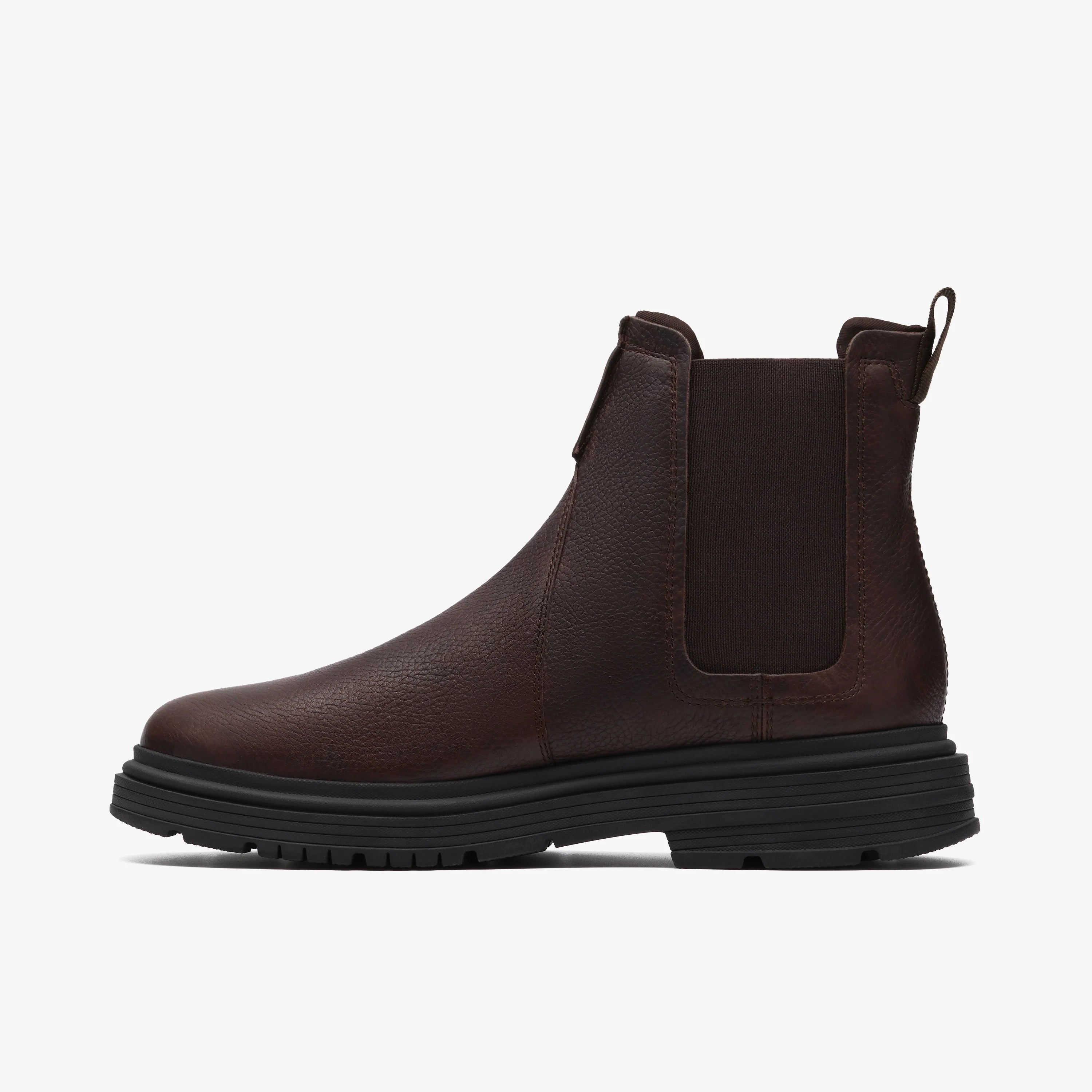 Botas De La Marca Clarks  Para Hombre Modelo Badbury Easy Dark Brown Lea En Color Marrón