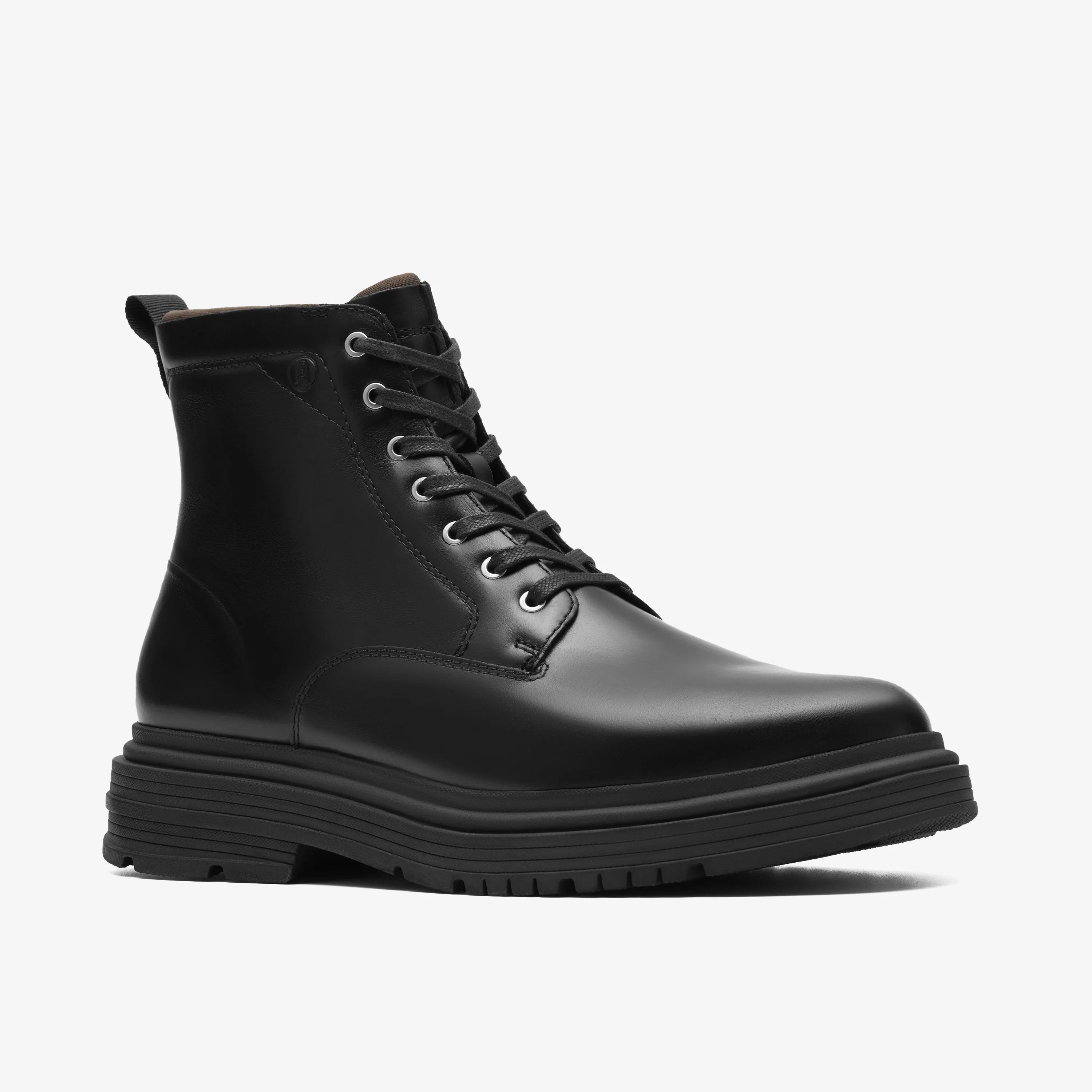 Botas De La Marca Clarks  Para Hombre Modelo Badbury Hi Wp Black Wlined Lea En Color Negro