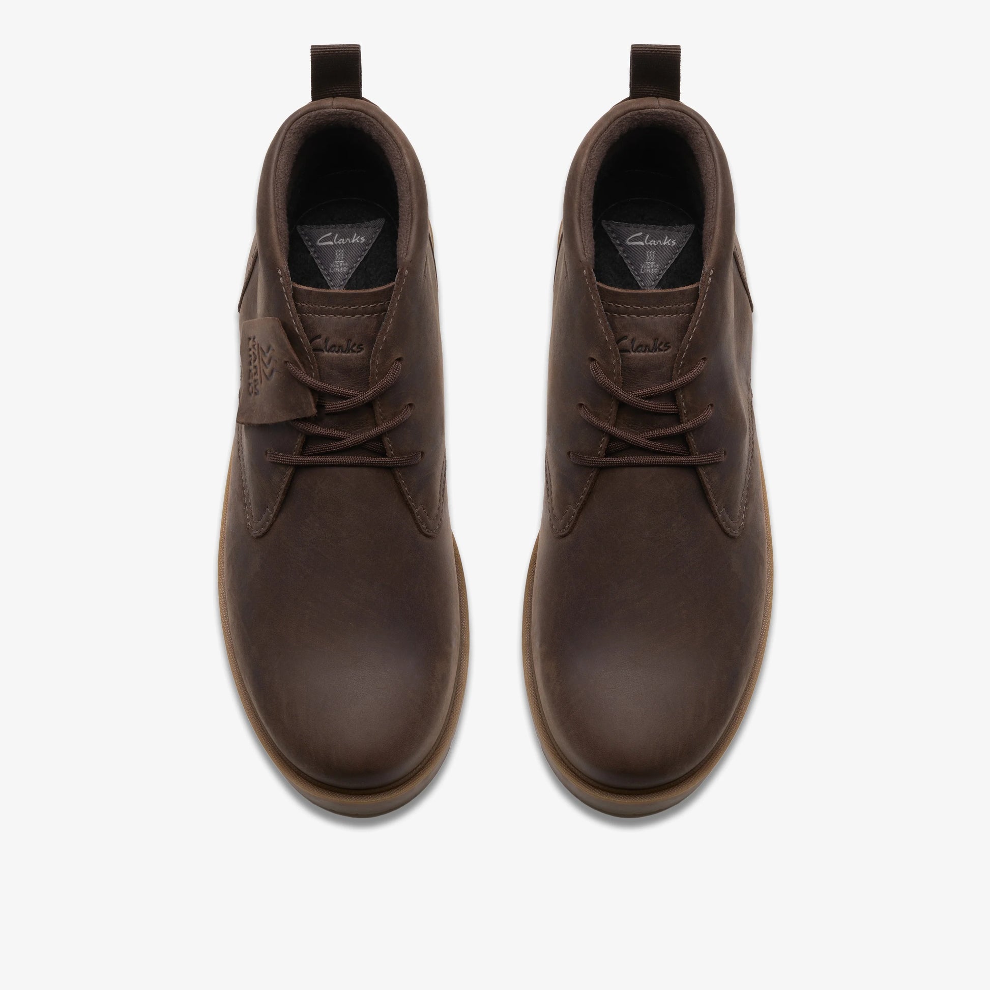 Botas De La Marca Clarks  Para Hombre Modelo Berhill Midgtx Tan Wlined Lea En Color Marrón