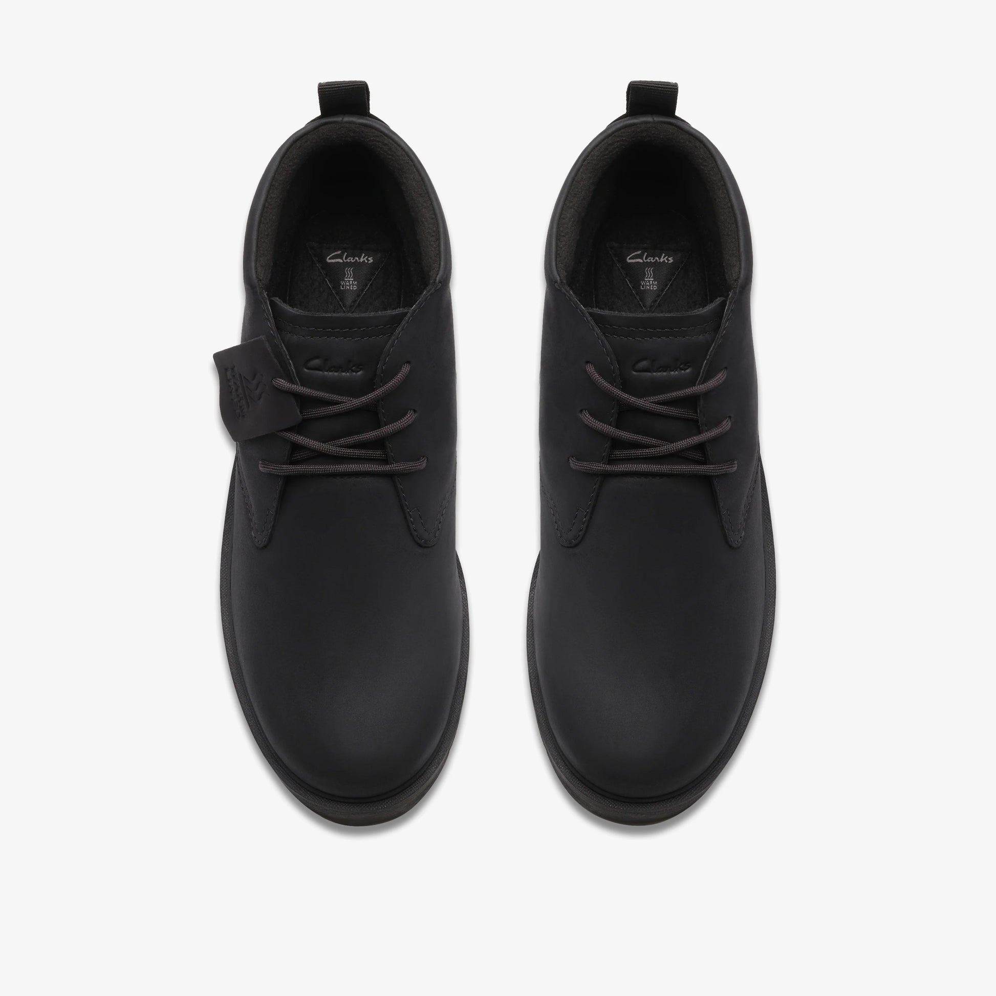 Botas De La Marca Clarks  Para Hombre Modelo Berhill Midgtx Black Wlined Lea En Color Negro
