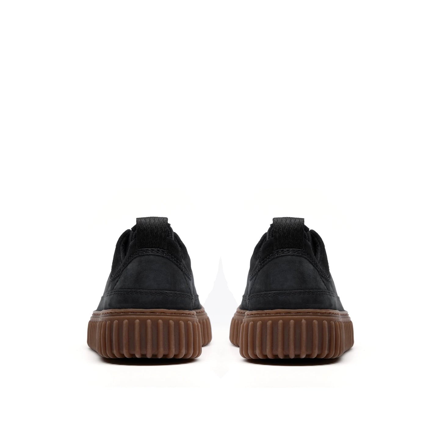 Zapatos Casual De La Marca Clarks Para Hombre Modelo Torhill Lace Black Nubuck En Color Negro