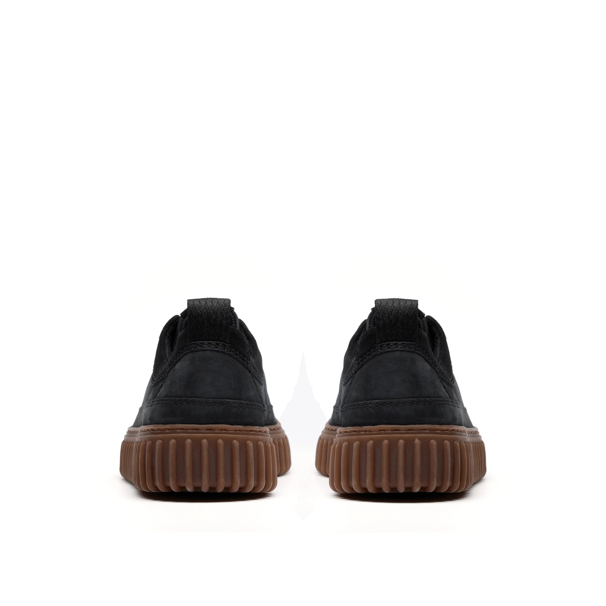Zapatos Casual De La Marca Clarks Para Hombre Modelo Torhill Lace Black Nubuck En Color Negro
