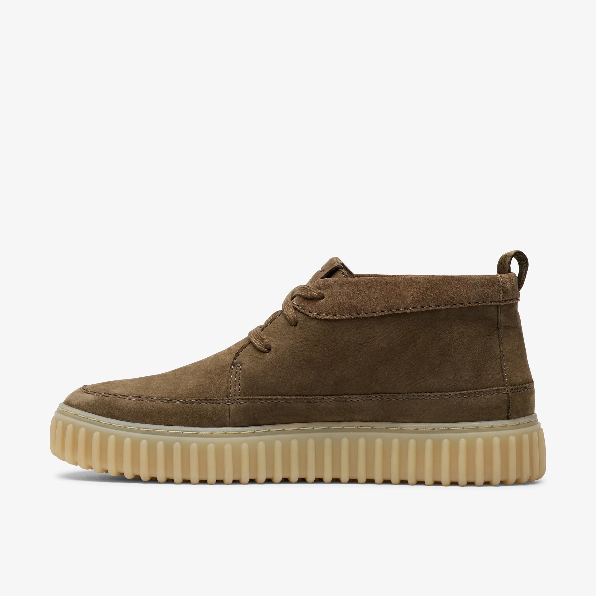 Botas De La Marca Clarks Para Hombre Modelo Torhill Lacehi Khaki Nubuck En Color Caqui