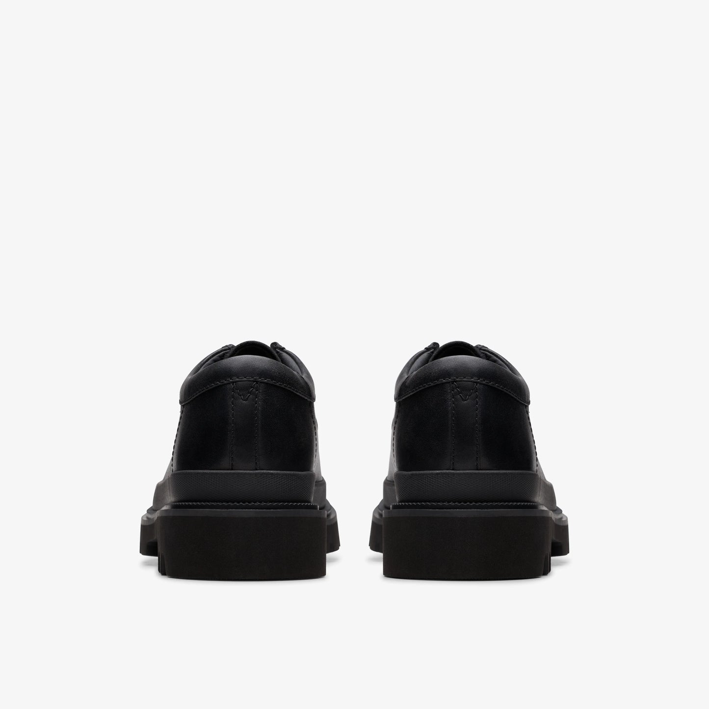 Zapatos De Vestir De La Marca Clarks  Para Hombre Modelo Badell Seam Black/Black En Color Negro
