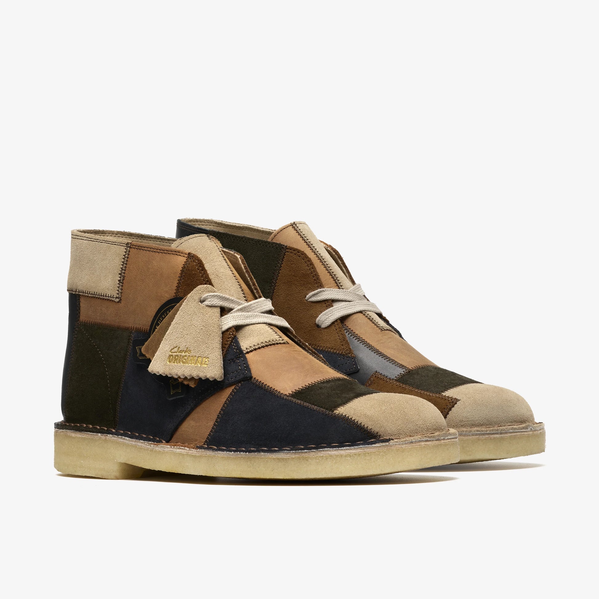 Botas De La Marca Clarks  Para Hombre Modelo Desert Patch Multicolour Multicolor