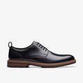 CLARKS | DRESS SHOES | MEN | ALDWIN LACE BLACK LEATHER | BLACK