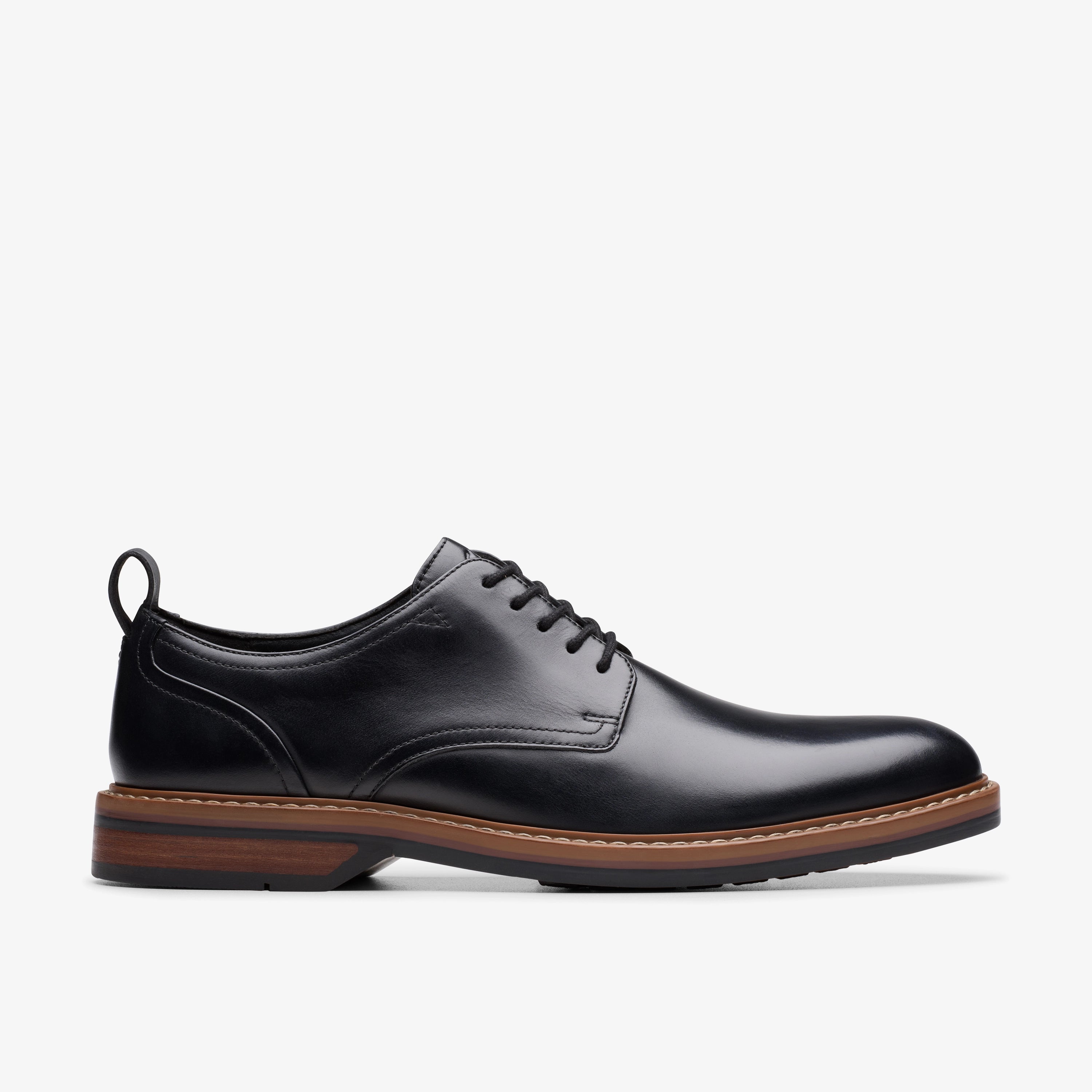 CLARKS | ZAPATOS DE VESTIR | HOMBRE | ALDWIN LACE BLACK LEATHER | NEGRO