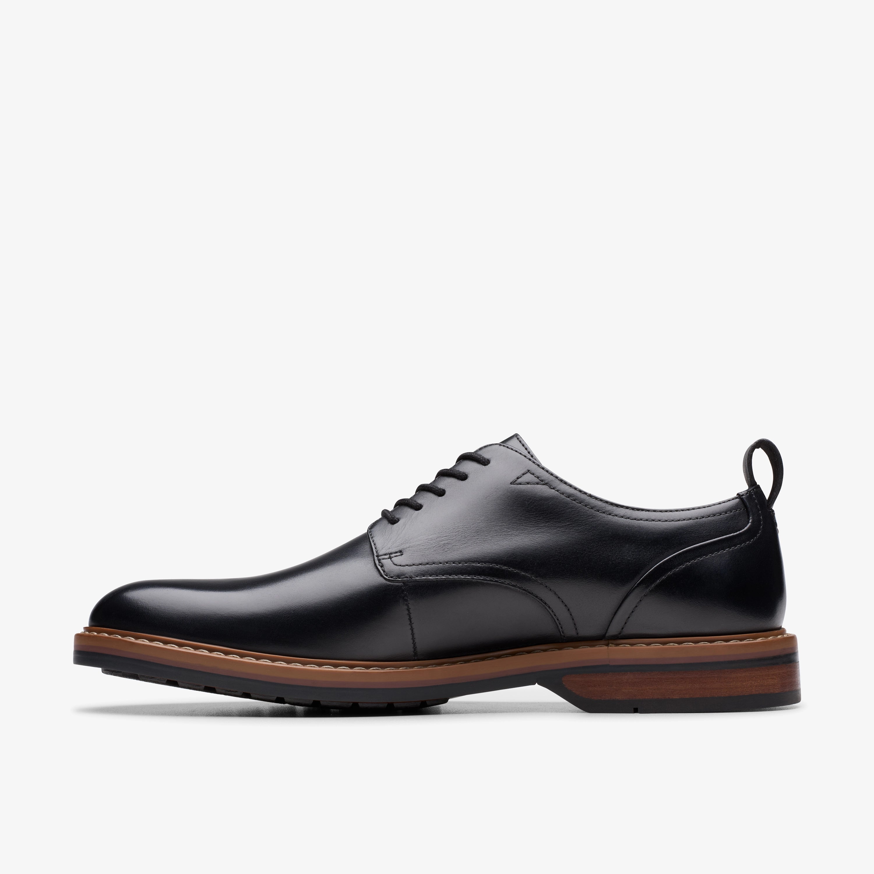 CLARKS | ZAPATOS DE VESTIR | HOMBRE | ALDWIN LACE BLACK LEATHER | NEGRO