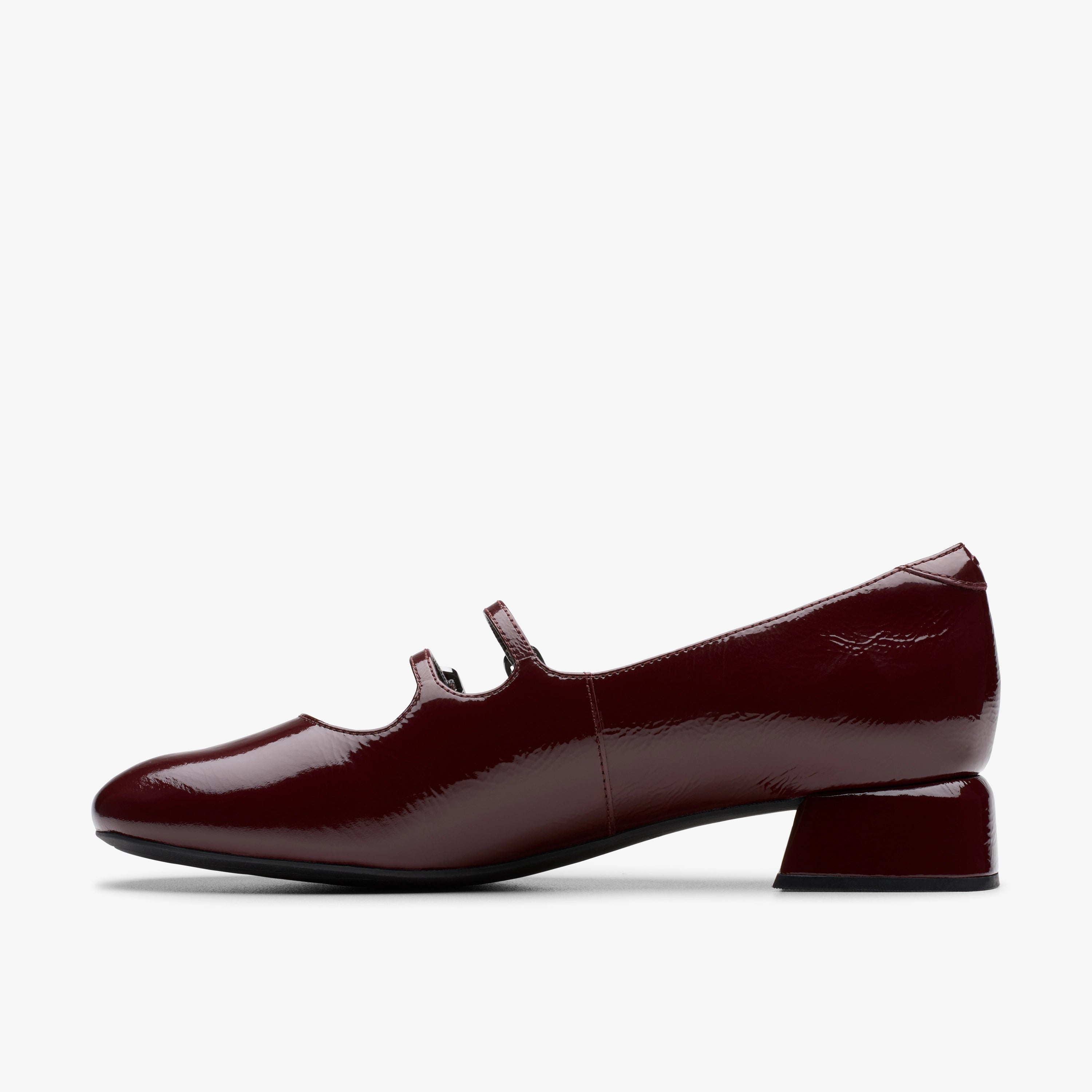 CLARKS | ZAPATOS DE VESTIR | MUJER | DAISS30 SHINE BURGUNDY PATENT | BURDEOS