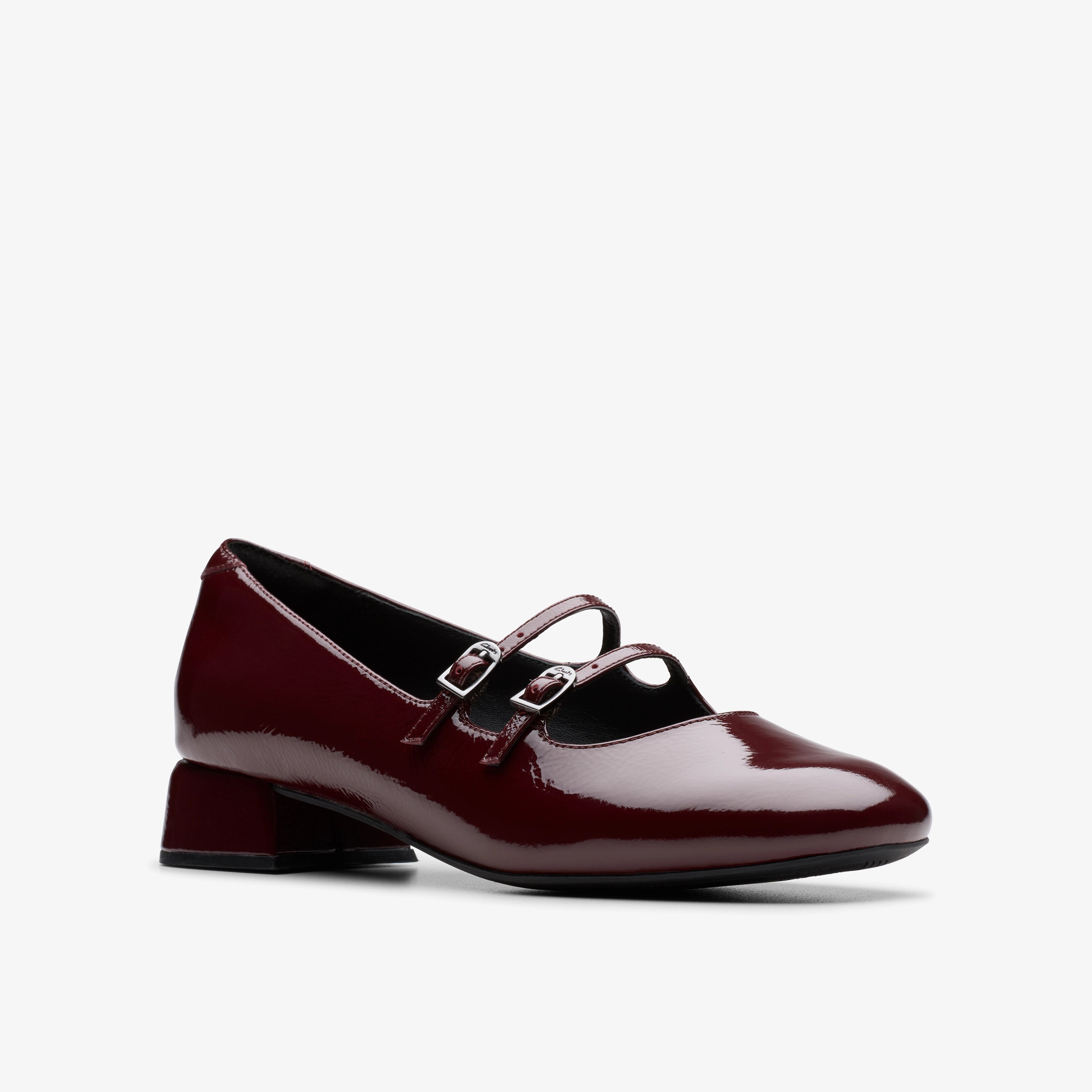 CLARKS | ZAPATOS DE VESTIR | MUJER | DAISS30 SHINE BURGUNDY PATENT | BURDEOS