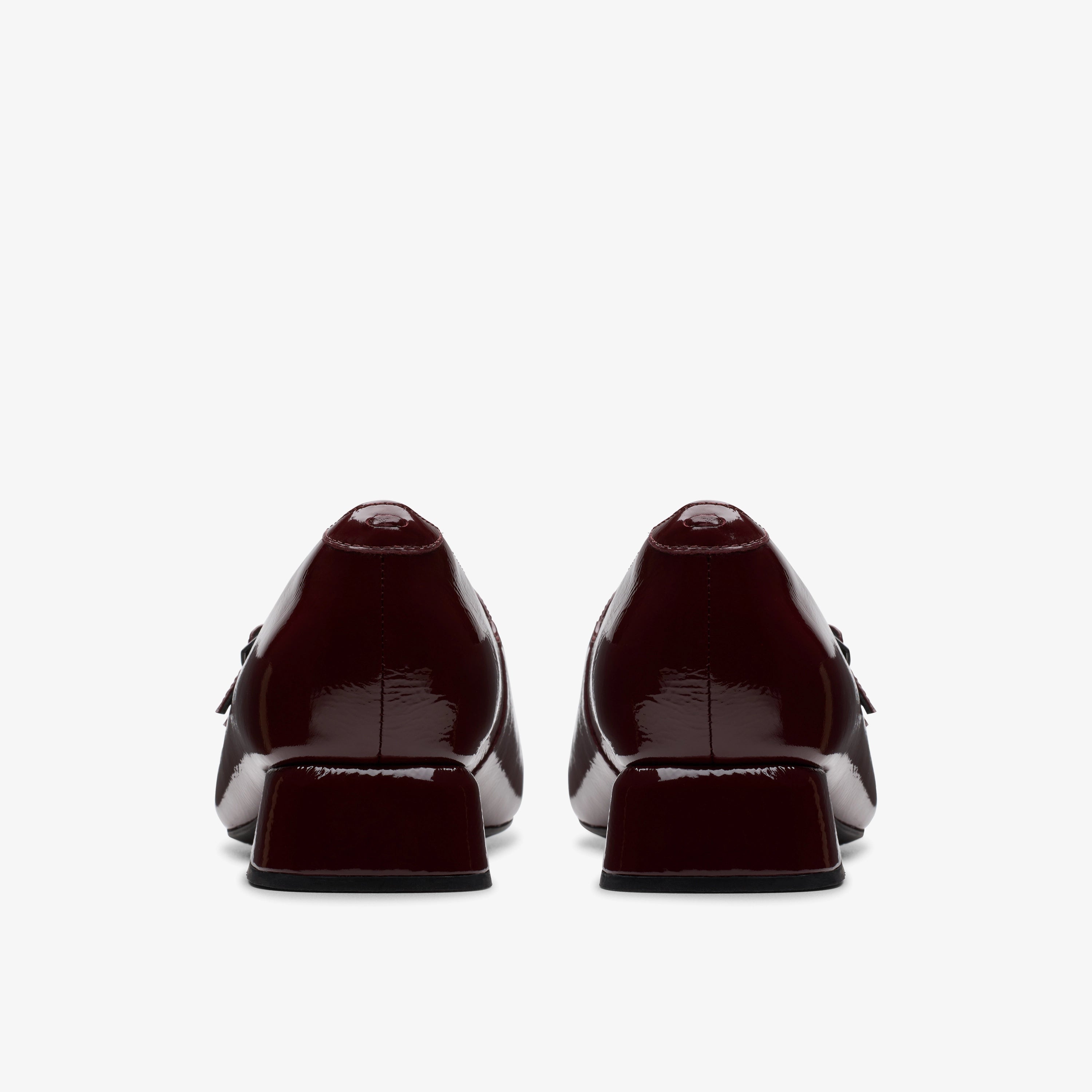 CLARKS | ZAPATOS DE VESTIR | MUJER | DAISS30 SHINE BURGUNDY PATENT | BURDEOS