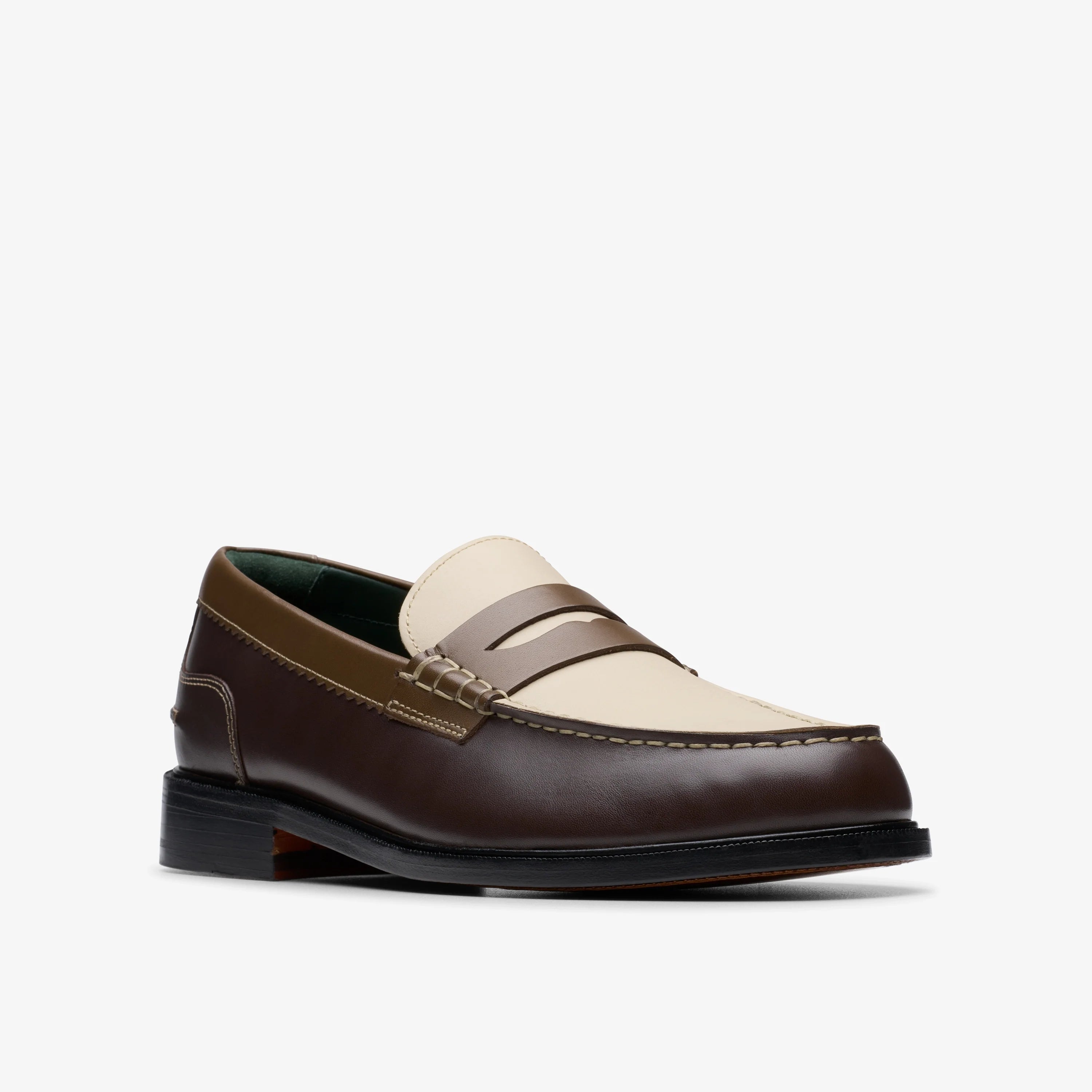 Zapatos De Vestir De La Marca Clarks  Para Hombre Modelo Craftjames Lo Brown Combi En Color Marrón