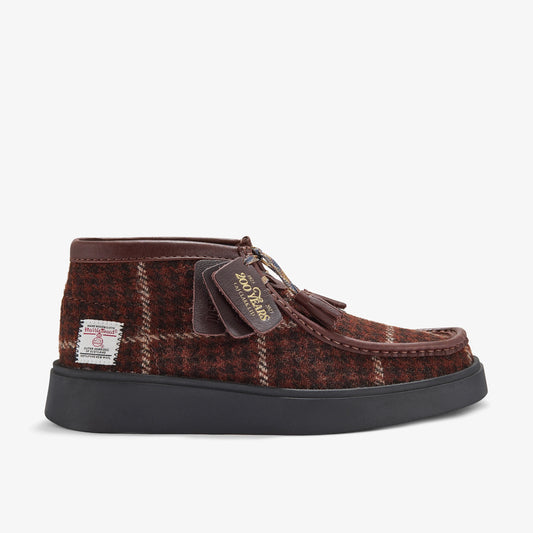 Botas De La Marca Clarks Para Hombre Modelo Torview Hi Burgundy Combi En Color Rojo