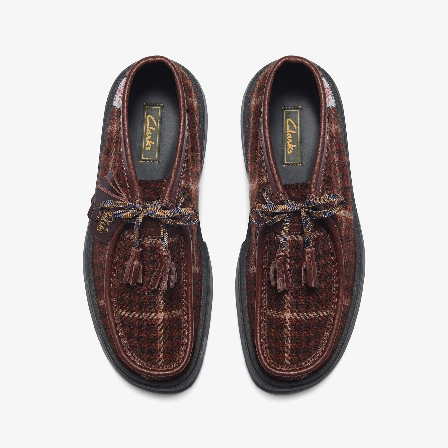 Botas De La Marca Clarks Para Hombre Modelo Torview Hi Burgundy Combi En Color Rojo