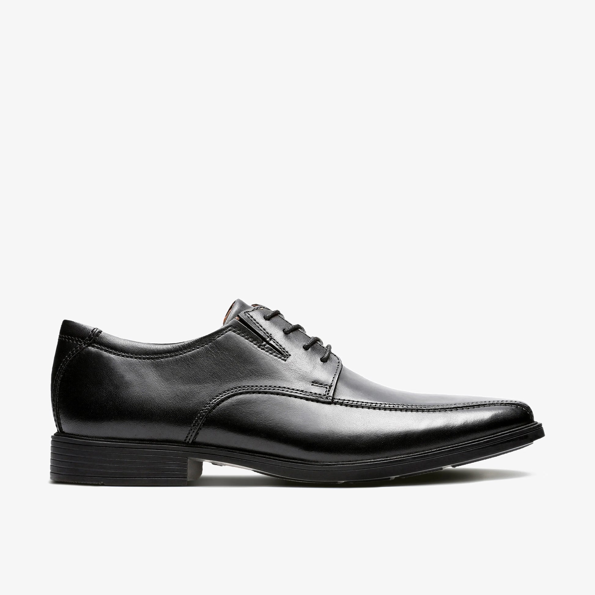 Zapatos De Vestir De La Marca Clarks  Para Hombre Modelo Tilden Walk Black Leather En Color Negro
