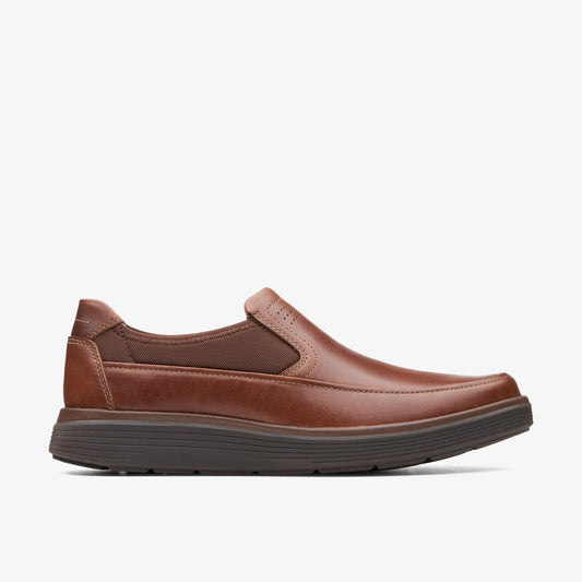 Zapatos Casual De La Marca Clarks  Para Hombre Modelo Un Abode Go Dark Tan Lea En Color Marrón