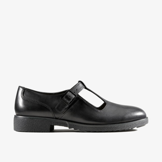 Zapatos Casual De La Marca Clarks  Para Mujer Modelo Griffin Town Black Leather En Color Negro