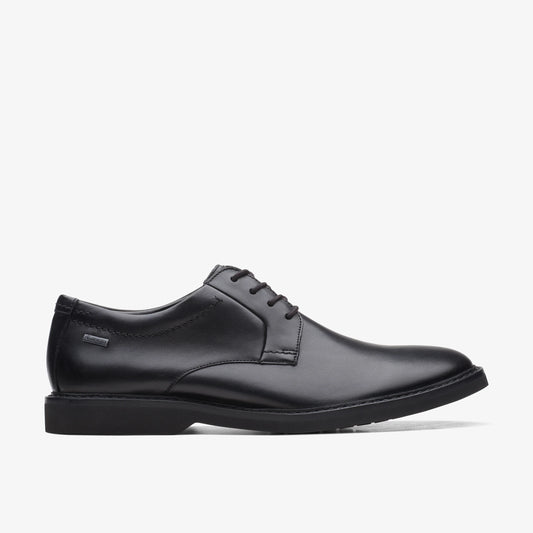 Zapatos Casual De La Marca Clarks  Para Hombre Modelo Atticusltlogtx Black Leather En Color Negro