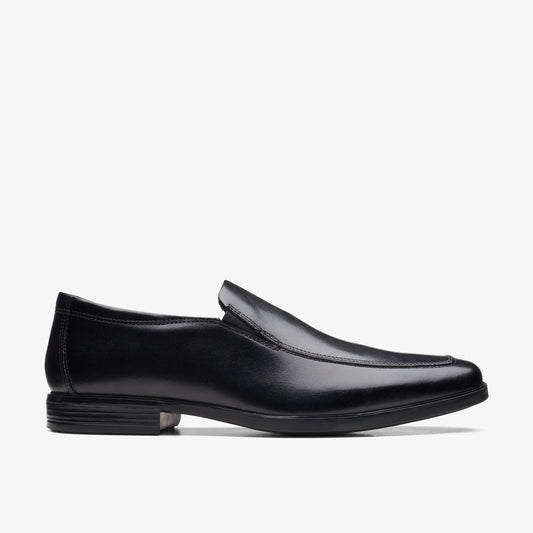 Zapatos De Vestir De La Marca Clarks  Para Hombre Modelo Howard Edge Black Leather En Color Negro
