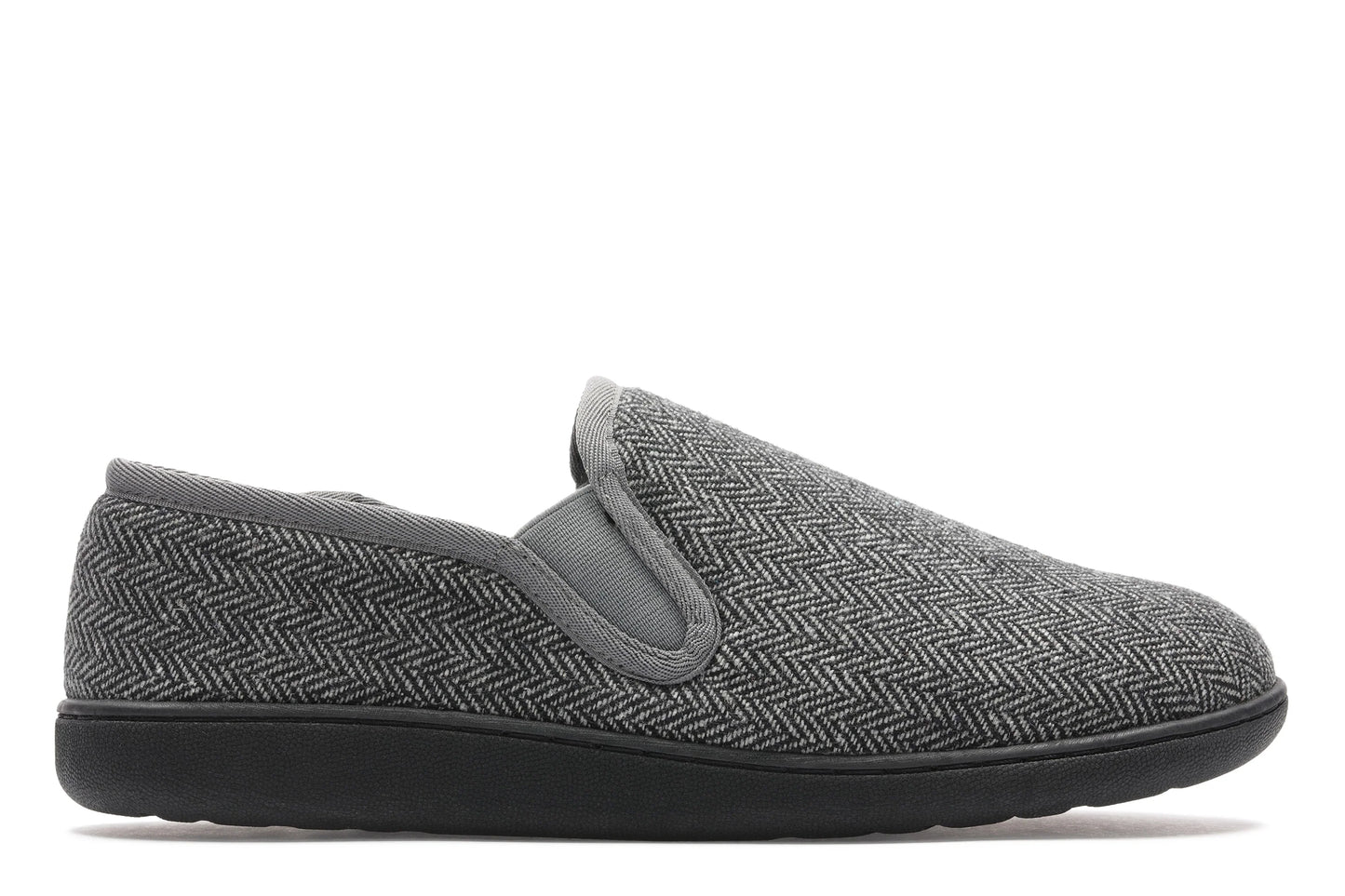 Zapatillas Del Hogar De La Marca Clarks  Para Hombre Modelo King Ease Dark Grey Int En Color Gris