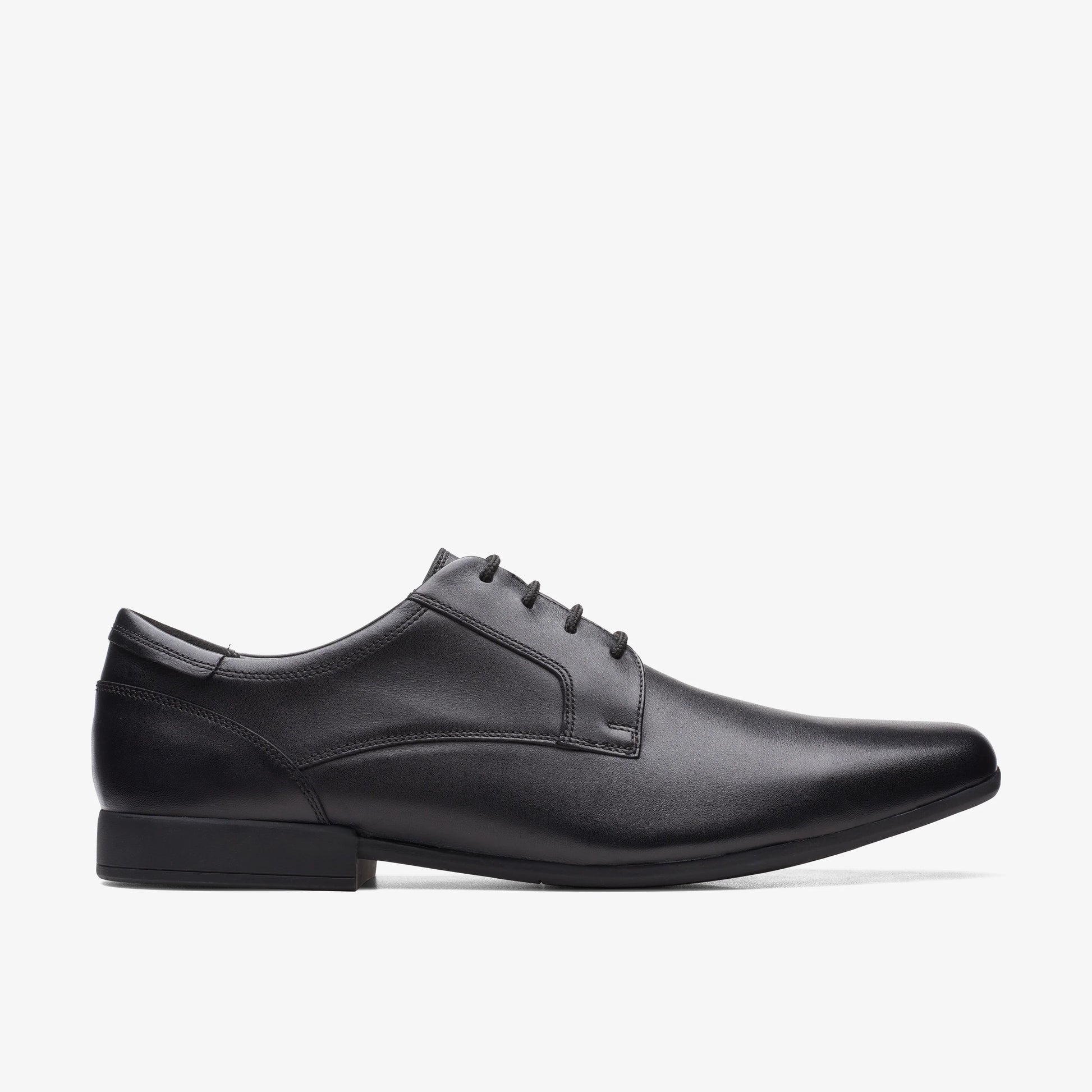 Zapatos De Vestir De La Marca Clarks  Para Hombre Modelo Sidton Lace Black Leather En Color Negro