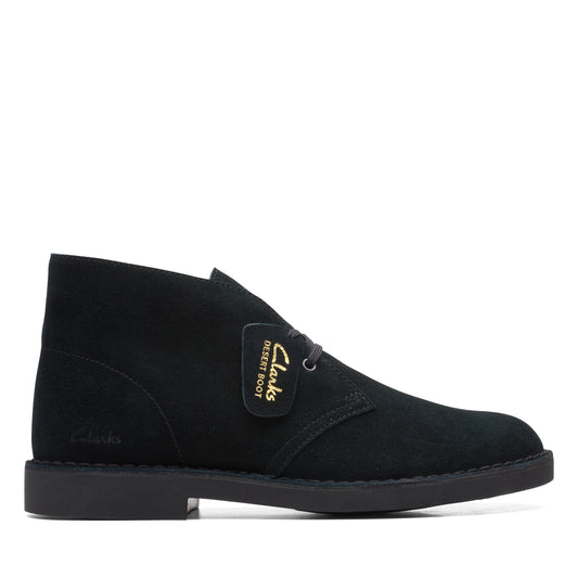 Botas De La Marca Clarks  Para Hombre Modelo Desert Bt Evo Black Sde En Color Negro