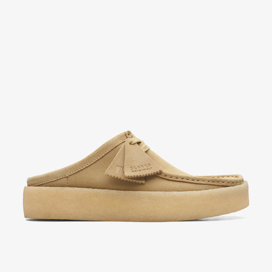 Zapatos Casual De La Marca Clarks  Para Hombre Modelo Wallabeecup Lo Maple Suede En Color Beige