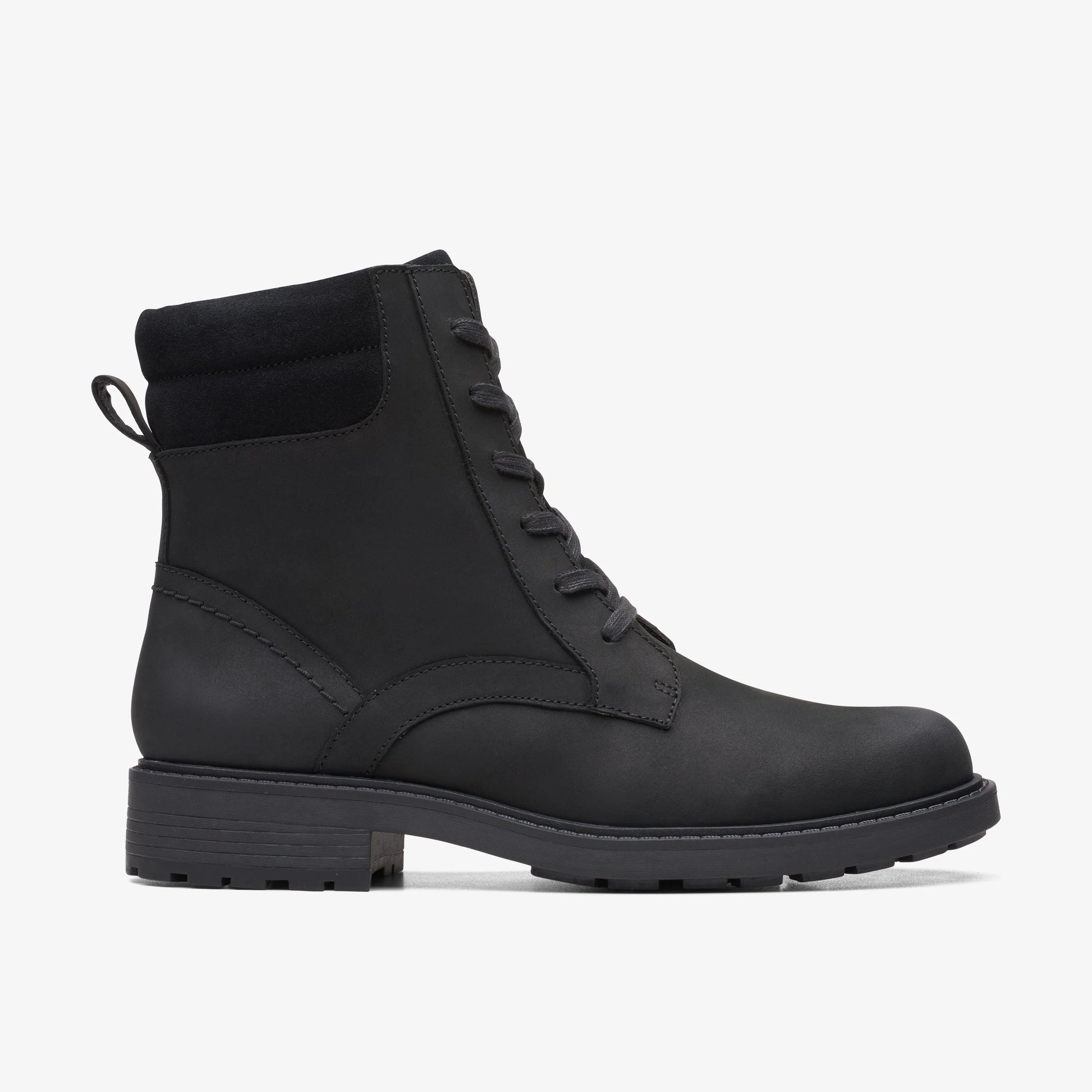 Botas De La Marca Clarks  Para Mujer Modelo Orinoco2 Spice Black Leather En Color Negro
