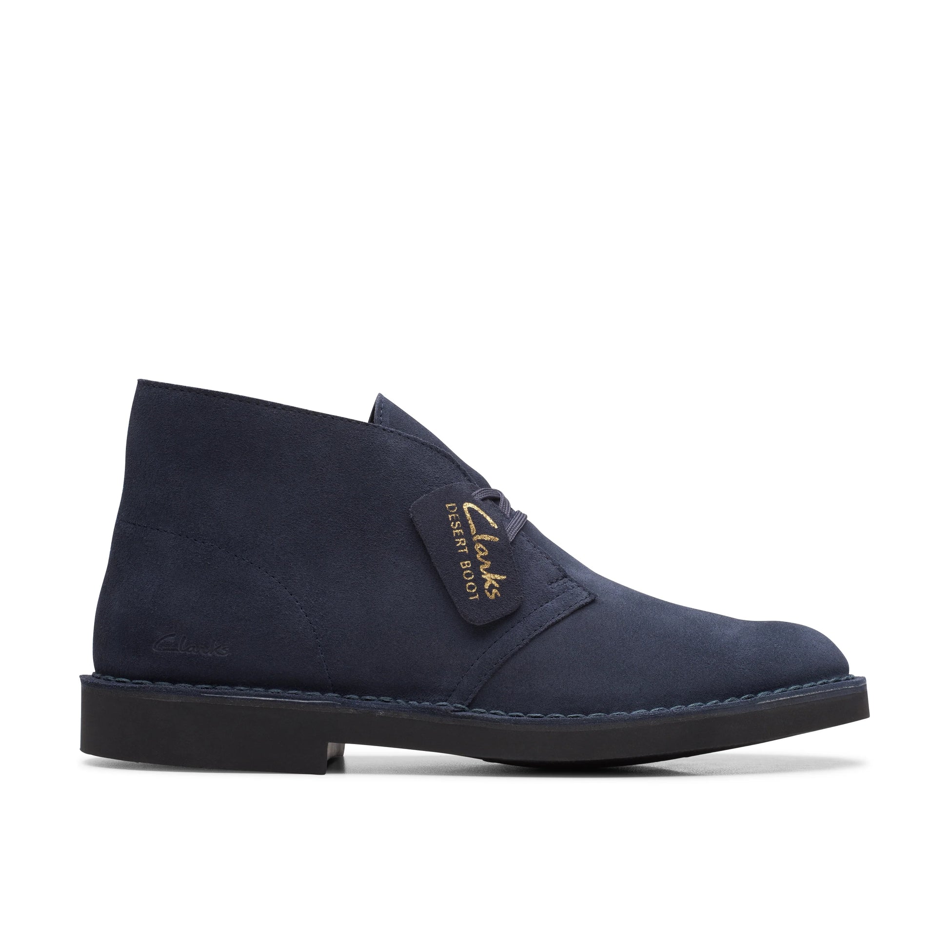 Botas De La Marca Clarks  Para Hombre Modelo Desert Bt Evo Navy Suede En Color Azul
