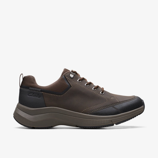 Sneakers De La Marca Clarks  Para Hombre Modelo Wave2.0 Vibe Dark Brown En Color Marrón