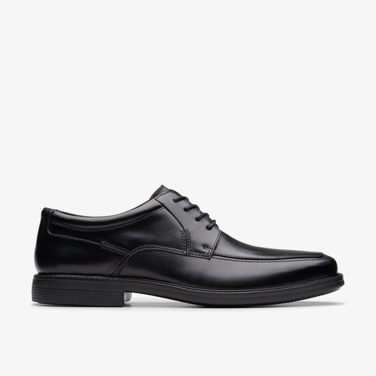 Zapatos De Vestir De La Marca Clarks  Para Hombre Modelo Ipswichapronii Black Leather En Color Negro