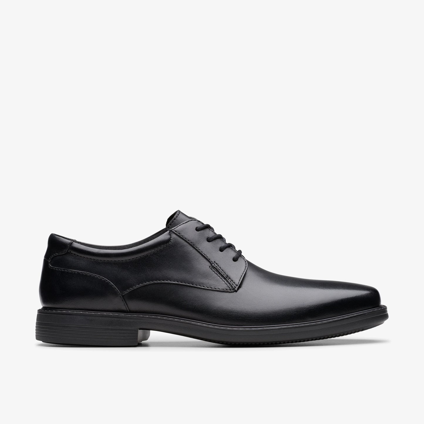 Zapatos De Vestir De La Marca Clarks  Para Hombre Modelo Wendelllaceii Black Leather En Color Negro