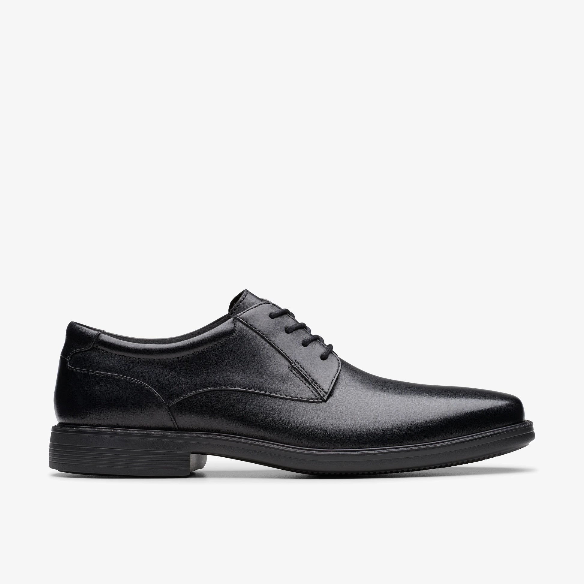 Zapatos De Vestir De La Marca Clarks  Para Hombre Modelo Wendelllaceii Black Leather En Color Negro