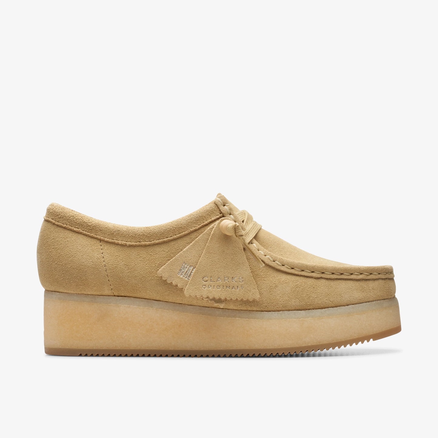 Sandalias De La Marca Clarks  Para Mujer Modelo Wallacraft Bee Maple Suede En Color Beige