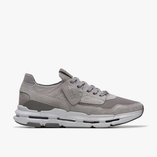 Sneakers De La Marca Clarks  Para Hombre Modelo Nxe Lo Grey Suede En Color Gris