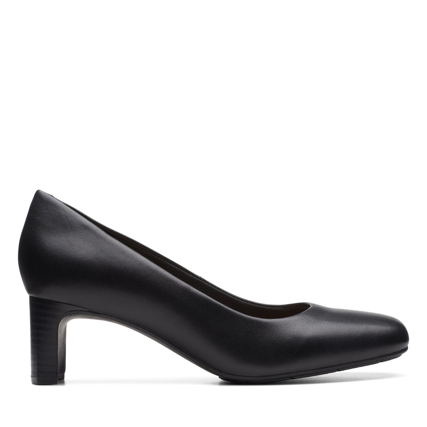Zapatos De Vestir De La Marca Clarks  Para Mujer Modelo Kyndall Iris Black Leather En Color Negro